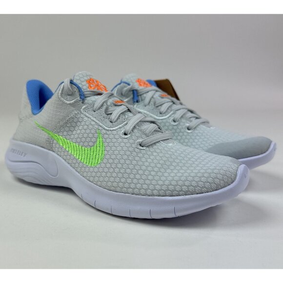 Nike Flex Experience RN 11 NN Womens Gray Running Shoes Photon Dust DD9283-010 - Picture 2 of 10